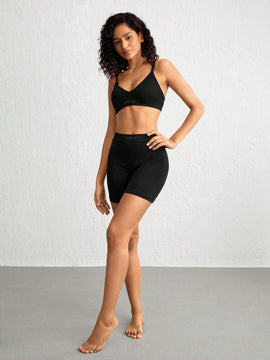 Leisure Set de lenceria con estampado de letra