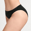 Leisure Tanga con estampado de letra tejido de canale