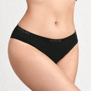 Leisure Tanga con estampado de letra tejido de canale