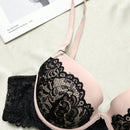 Conjunto De 2 Piezas De Ropa De Bano Para Mujeres Que Incluye Brasier Con Aro Y Encaje Con Panty Modelador