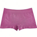 6 Piezas Bragas Suaves Sin Costuras De Cintura Baja Para Mujeres, Comoda Ropa Interior De Mujer