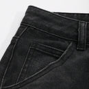 DAZY Jeans De Pierna Ancha Con Bolsillos Oblicuos