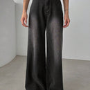 DAZY Jeans De Pierna Ancha Con Bolsillos Oblicuos