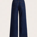 MOD Jeans con puntada con cinturon de pierna ancha