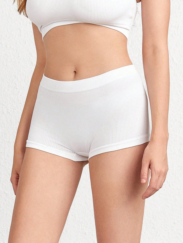 Leisure Shorts unicolor tejido de canale