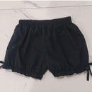 1 pantalon corto de seguridad para mujer con hem anti-rozaduras y no se enrolla, tela delgada para verano, color aleatorio