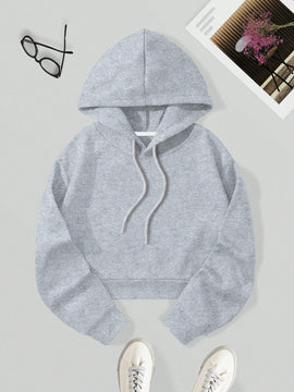 Essnce sudadera con capucha corta para mujer