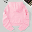 Essnce sudadera con capucha corta para mujer