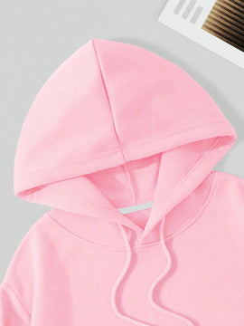 Essnce sudadera con capucha corta para mujer