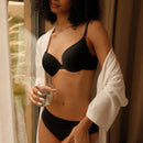 Leisure sujetador ligero, sexy, comodo y simple para mujer con varillas de soporte