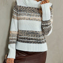 Essnce Jersey con patron geometrico cuello alto
