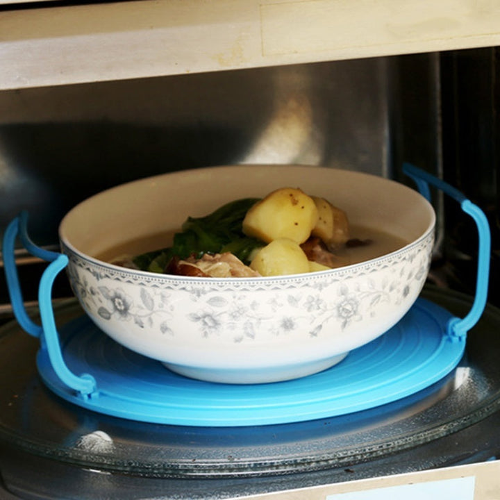 Plato de plástico para microondas 4 en 1 con tapa y rejilla de enfriamiento - Diseño duradero, resistente al calor, apilable para almacenamiento y transporte fáciles, perfecto para cocinar y servir, plato de microondas seguro|Plato apilable|Plástico dura