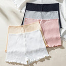 5 piezas Boyshorts unicolor tejido de canale