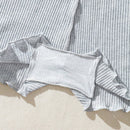 5 piezas Boyshorts unicolor tejido de canale