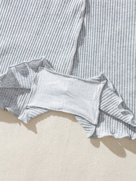 5 piezas Boyshorts unicolor tejido de canale