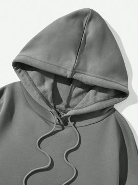 Ezwear sudadera con capucha informal con estampado de paisaje y letras oversize para otono e invierno