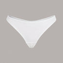 Leisure Tanga unicolor de talle bajo