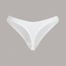 Leisure Tanga unicolor de talle bajo
