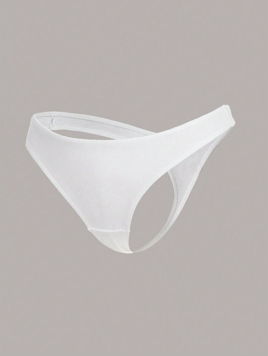 Leisure Tanga unicolor de talle bajo