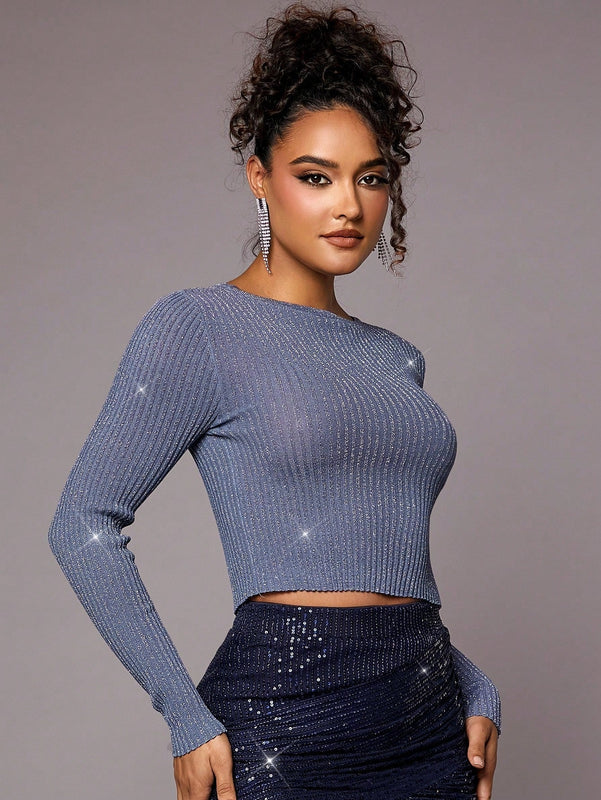 BAE Jersey crop unicolor
