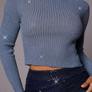 BAE Jersey crop unicolor