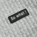 Ezwear capucha crop con slogan con parche con cordon delantero de hombros caidos
