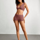 Leisure Boyshorts girante delantero unicolor