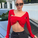 ICON Jersey crop girante delantero