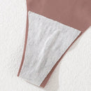 3 piezas Set de lenceria unicolor inalambrico