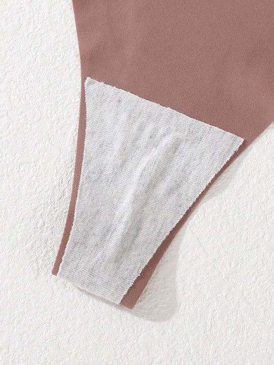 3 piezas Set de lenceria unicolor inalambrico