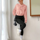 Ezwear capucha con bolsillo de canguro de manga raglan con cordon