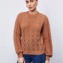 Frenchy Jersey unicolor de punto de malla