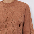 Frenchy Jersey unicolor de punto de malla