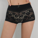 Pantalones Cortos Con Encaje Para Mujer Estilo Boyshorts