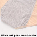 4 piezas de mujeres de malla elastico Braguitas - confortable & transpirable prueba de fugas fisiologico Lenceria & Ropa interior