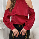 Prive Blusa con hombros descubiertos y lazo en la espalda