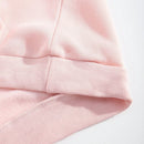 Ezwear capucha termica con estampado de slogan y mariposa con bolsillo de canguro con cordon