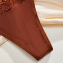 Underwear&sleepwear basics 5 paquetes de lenceria de encaje con contrastes y bragas