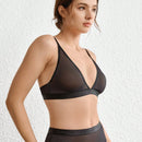 Leisure Lenceria Bralette De Malla Solida