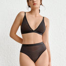 Leisure Lenceria Bralette De Malla Solida