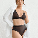 Leisure Lenceria Bralette De Malla Solida