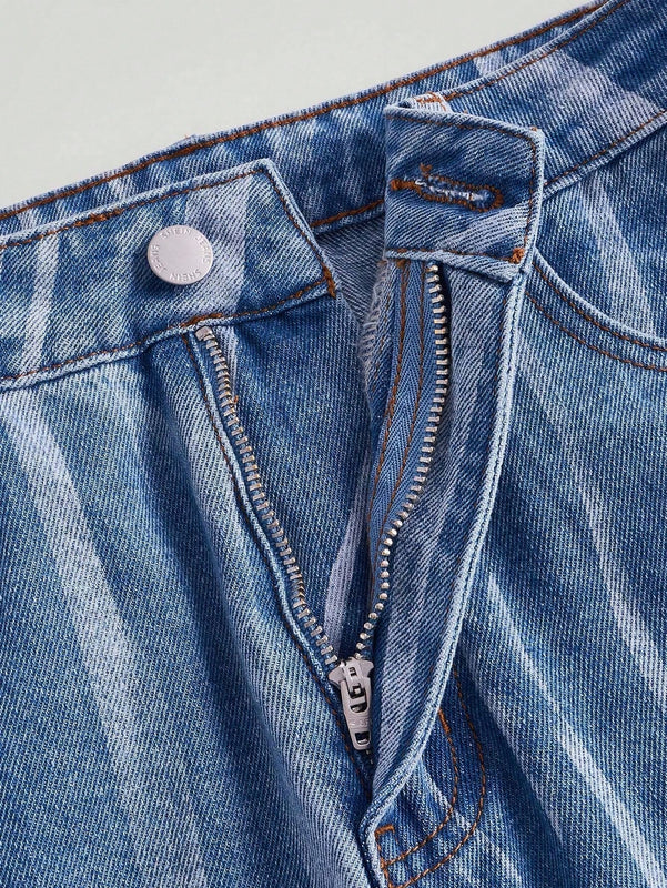 MOD Jeans de pierna recta con estampado