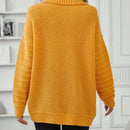 Essnce Jersey cuello alto de hombros caidos