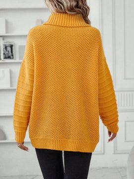 Essnce Jersey cuello alto de hombros caidos