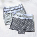 5 piezas Boyshorts con estampado de rayas