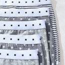 5 piezas Boyshorts con estampado de rayas