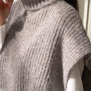 DAZY 1 Pieza Chaleco De Sueter De Cuello Alto Y Mangas Murcielago