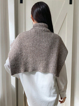 DAZY 1 Pieza Chaleco De Sueter De Cuello Alto Y Mangas Murcielago