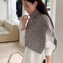DAZY 1 Pieza Chaleco De Sueter De Cuello Alto Y Mangas Murcielago