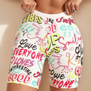 Boxer Corto Para Mujer Con Impresion De Letras